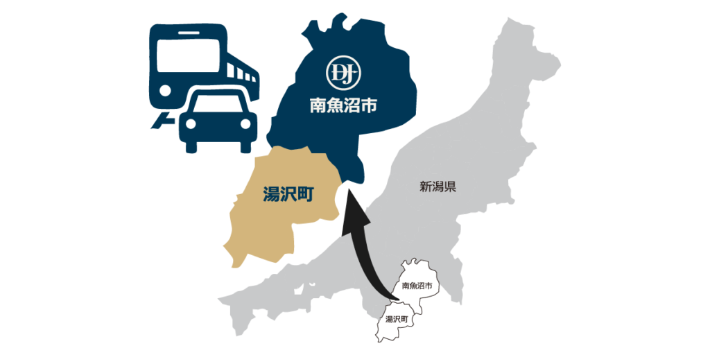アクセス・マップ|南魚沼ディナージャーニー